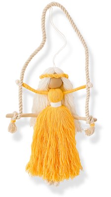Мотанка лялька оберіг Bee Juli МРІЯ 12 см жовто-білий (BJ-0013) BJ-0013 фото