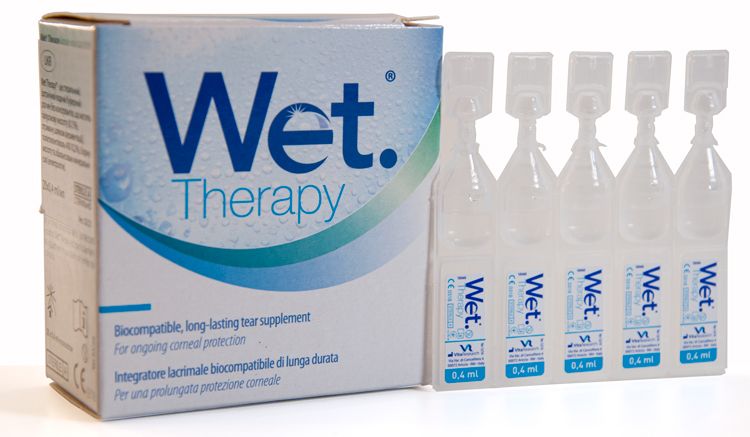 Зволожуючі краплі очей Wet Therapy monodose 20*0.4 ml (nz-009202) nz-009202 фото