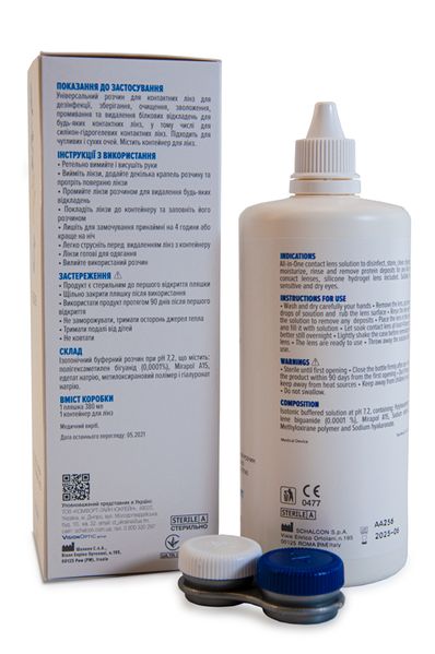 Раствор для контактных линз Schalcon Releasy с гиалуроновой кислотой 50 ml (nz-009301) nz-009301 фото